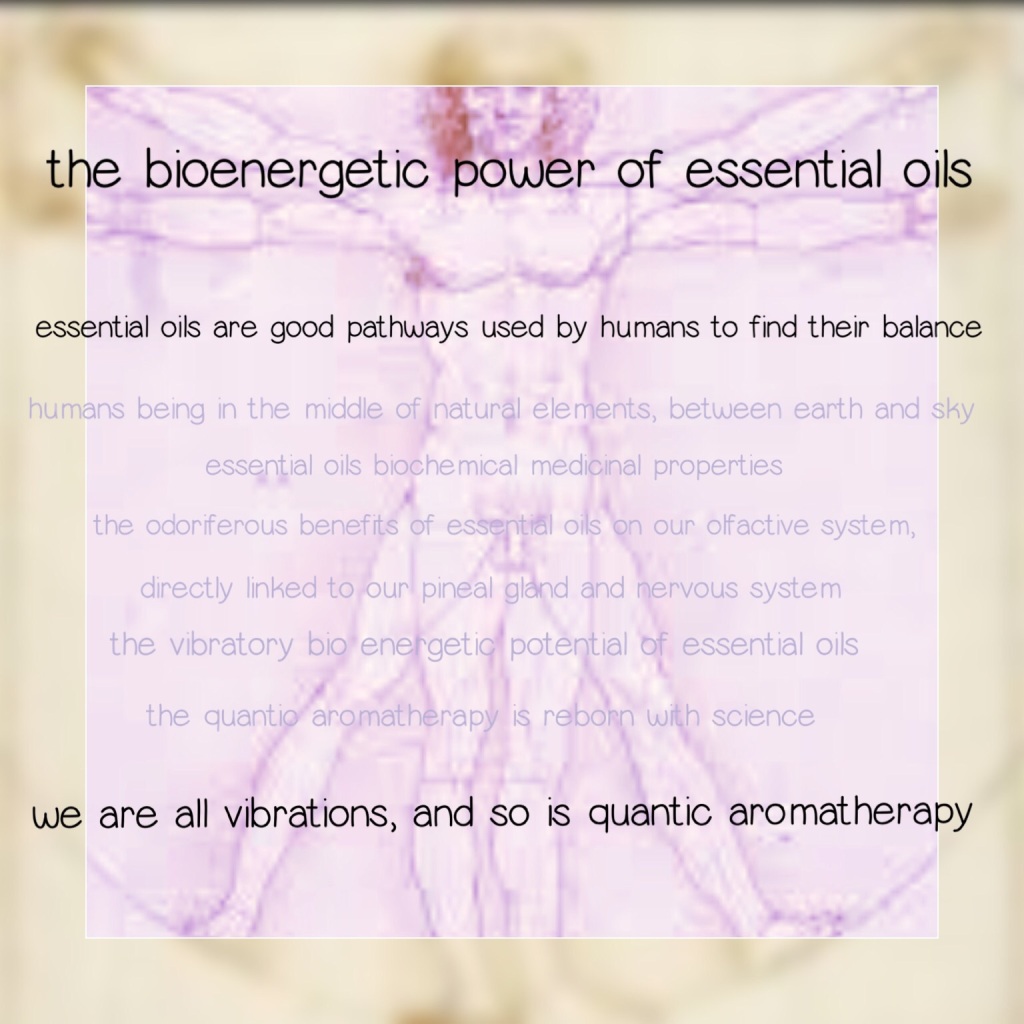 the bioenergeticof aromatherapy