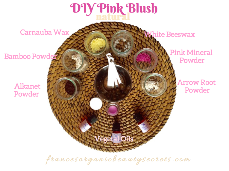 Why You Need Your DIY Pink Blush  Cream With Natural and Safe Ingredients. Pourquoi Vous Avez Besoin de Votre Blush Crème Rose: Recette Maison Naturelle et Saine